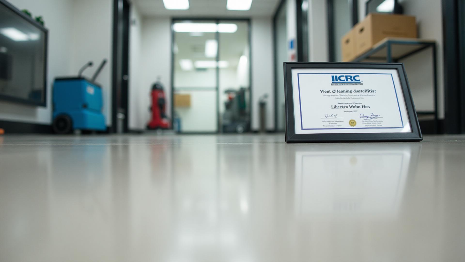IICRC Master Certification