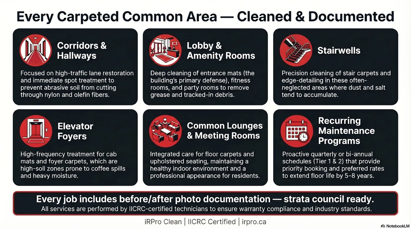 Strata Common Area Carpet Cleaning Services