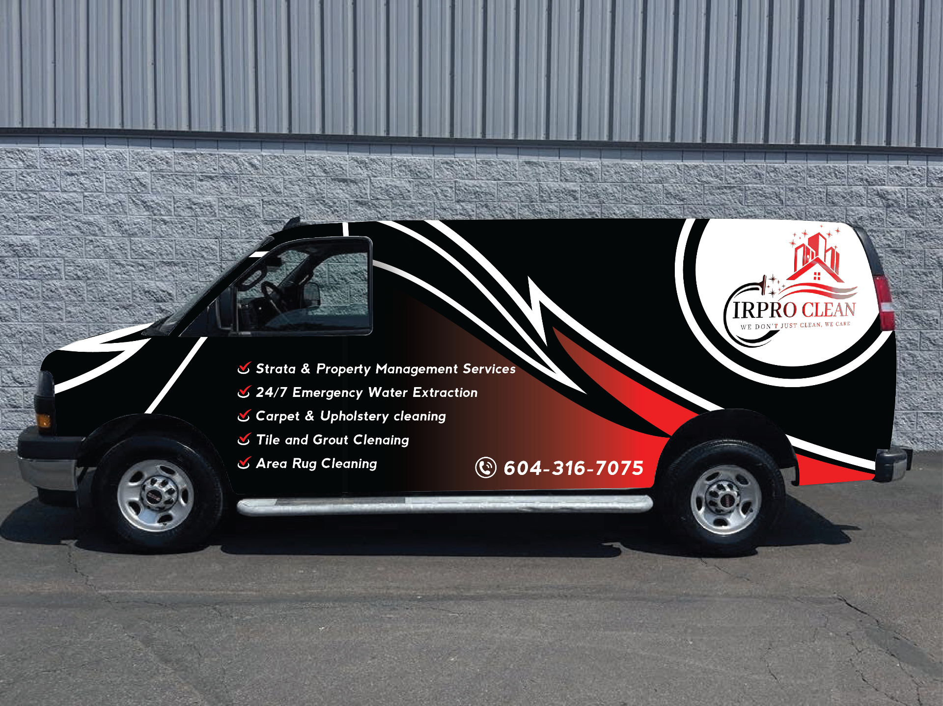 iRPro Clean Service Van